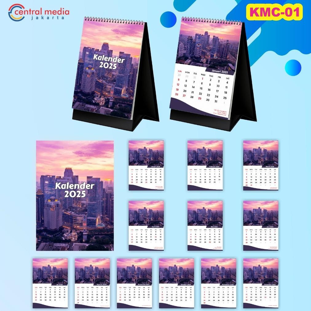 

TRY Cetak Kalender Meja Custom 2025 Desk Calendar Kalender Duduk