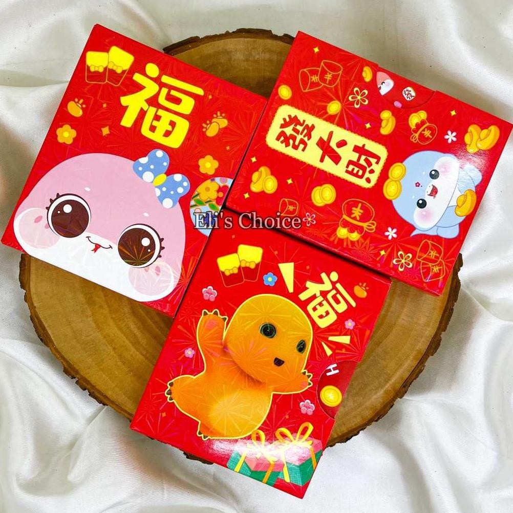 

GHT Angpao Kartun Box Isi 36 / Blind Box Angpao Imlek Motif Kartun Lucu Bahan Super Premium