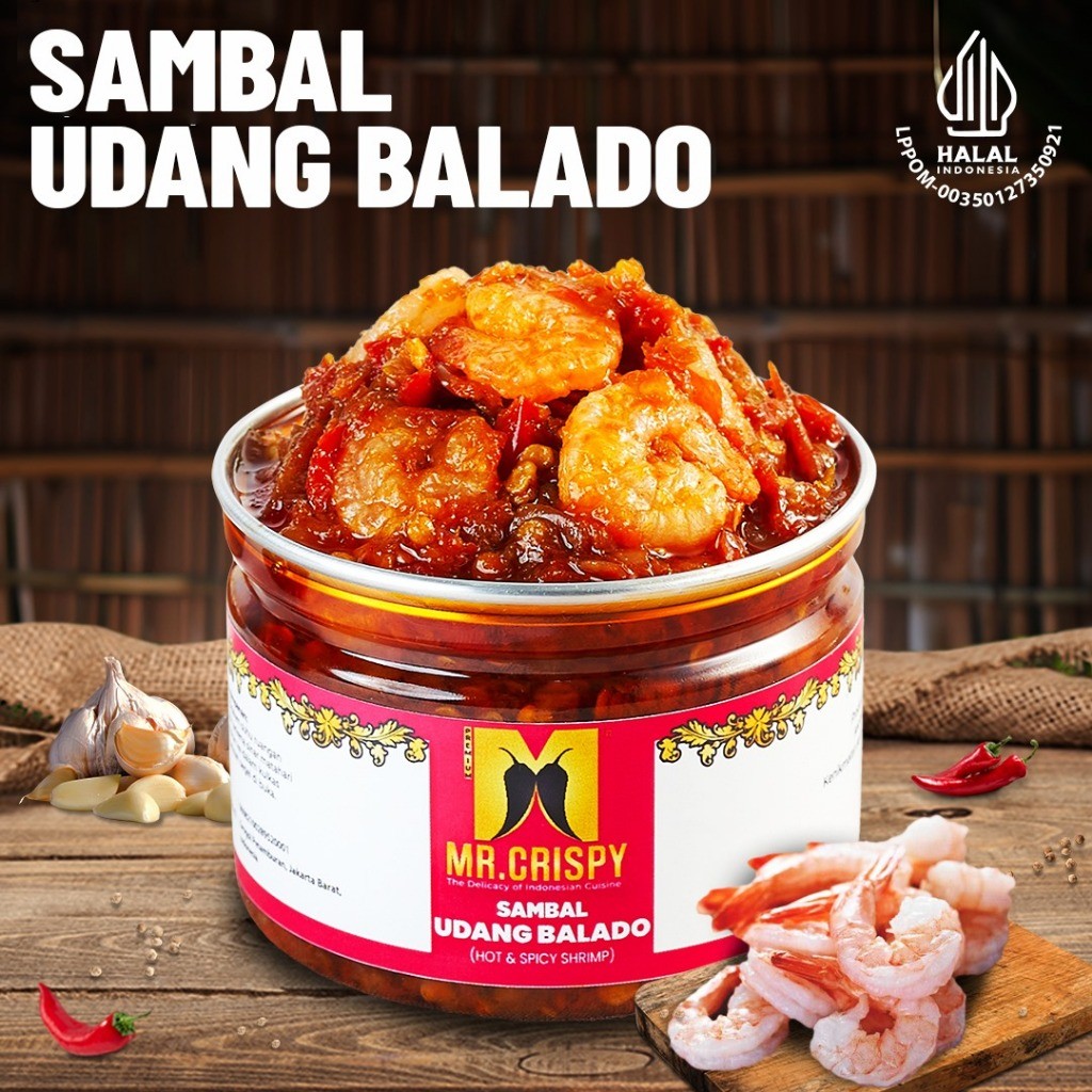 

Sambal Udang Balado/ Sambel Mr.Crispy