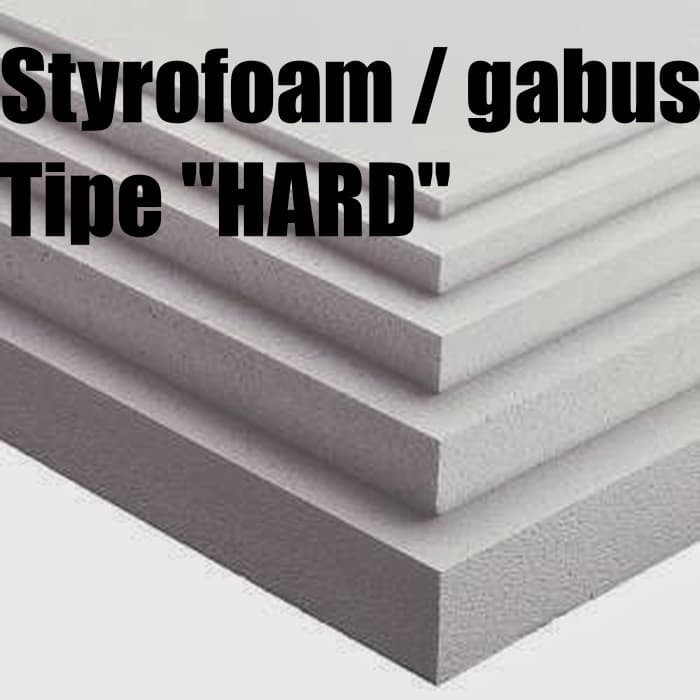 

best produk] Styrofoam Lembaran/Stereofoam 100 x 50 x 3 cm/Gabus Lembaran(HARD)