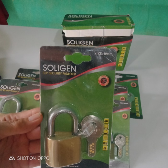 Gembok Soligen 40 mm