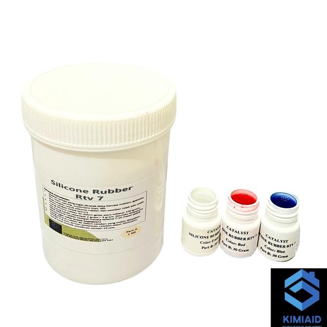 

Promo Silicone Rubber Rtv 7 1Kg - Cetakan Resin Bening Epoxy COD
