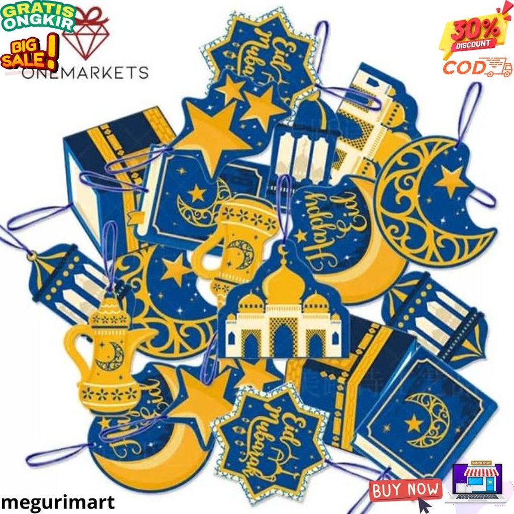 

Hangtag Ramadhan - Aksesoris Idul Fitri 10Pcs Top303 D Termurah