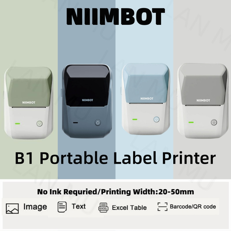 

Niimbot B1 Label Mini Printer Termal Perekat Diri BT Labeller Portabel Untuk Ponsel Pembuat Warna Saku Stiker Cetak Lebih Murah |IWlqtqAs|