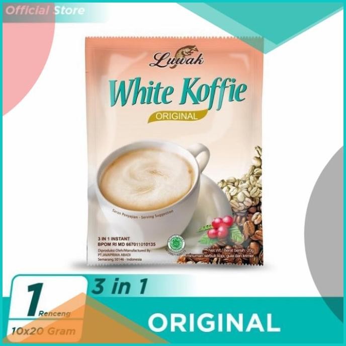 

Kopi Luwak White Koffie Original 10x20gr (Renceng) 07D35Z4 get it fast
