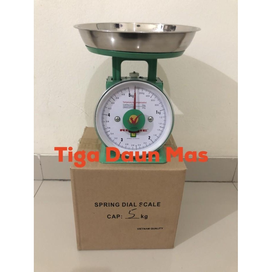 Timbangan Duduk Jarum / Timbangan Manual Kualitas Vietnam 5 Kg
