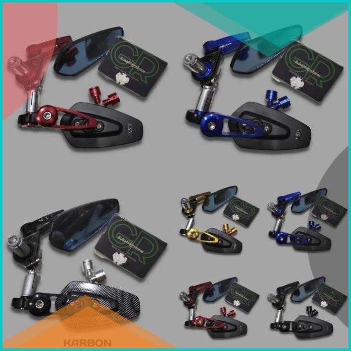 spion jalu oval (warna) tutup baut spion paket universal honda yamaha