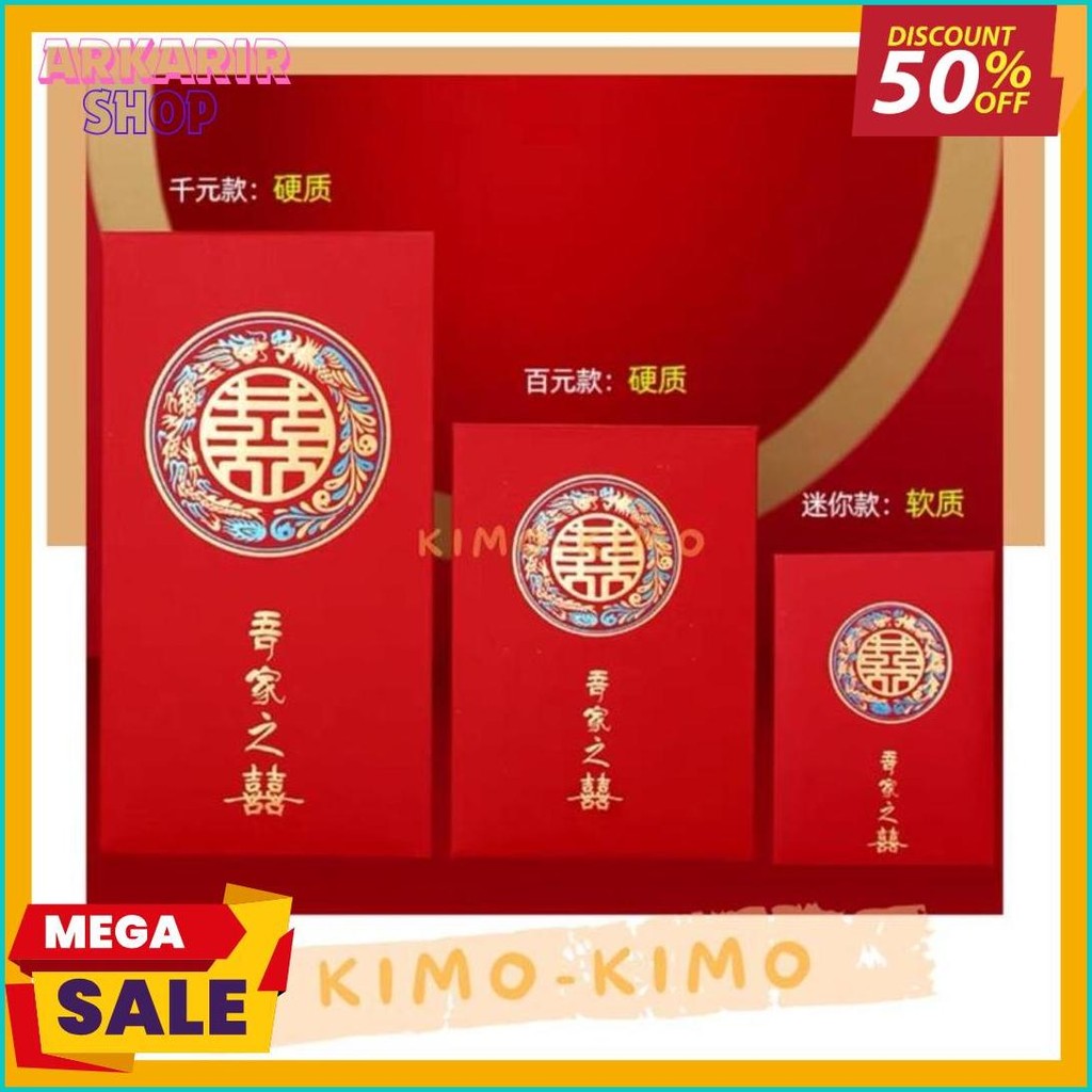 

- Angpao Wedding/ Angpaoimlek / Angpaonikah / Angpaoteapai / Angpaosangjit /Wedding Angpao (Murmer)