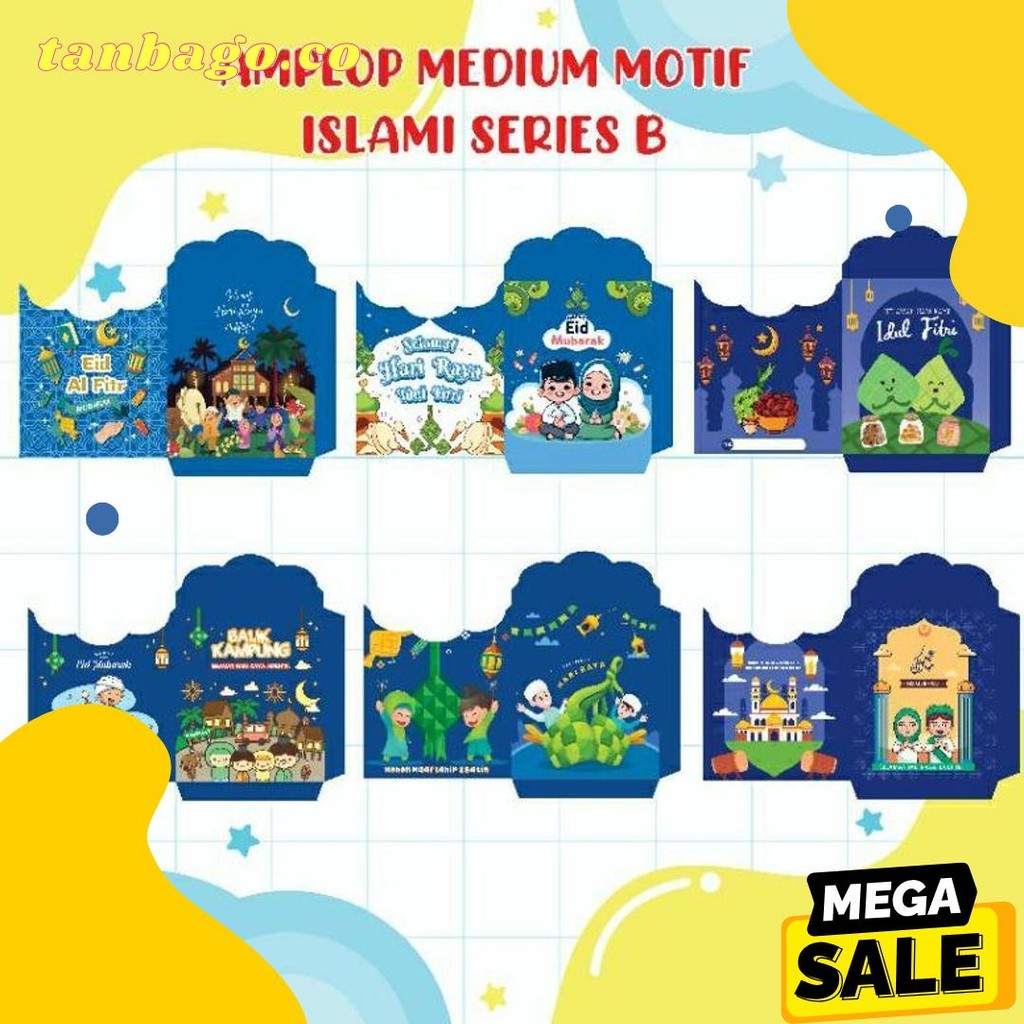 

Amplop Angpau Lebaran(Medium)Motif Kartun Isi 100 Pak (Cod)