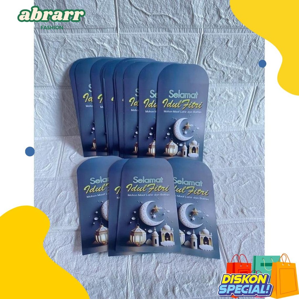 

100 Pcs Ampau / Amplop Lebaran Masjid Kartun Medium 11X7Cm - Masjid Tosca (Lagi Viral)