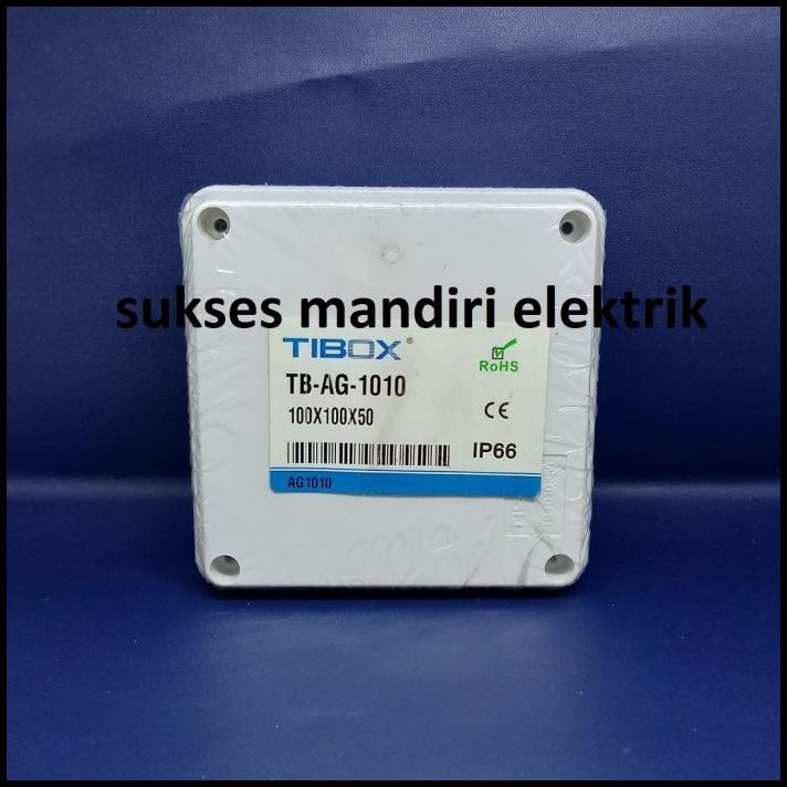 BEST DEAL JUNCTION BOX / TIBOX / BOX PVC / DURADUS 100X100X50 IP66 TB-AG-1010 