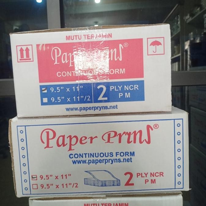 

CONTINUOS FORM PAPERPRYNS 2PLY NCR