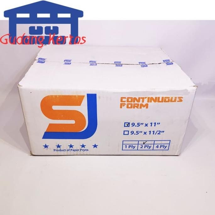 

NEW CONTINUOUS FORM 9.5 X 11 2PLY SJ STANDAR