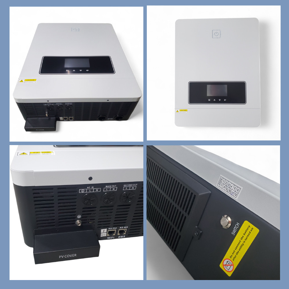 Inverter Solar Controller Hybrid DC 48V to AC 230V 10200W - MAX-10.2KW