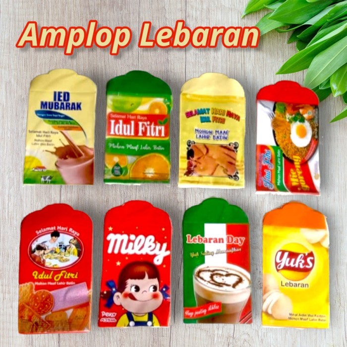 

Sensasi Baru Amplop Lebaran Viral Motif Jkl