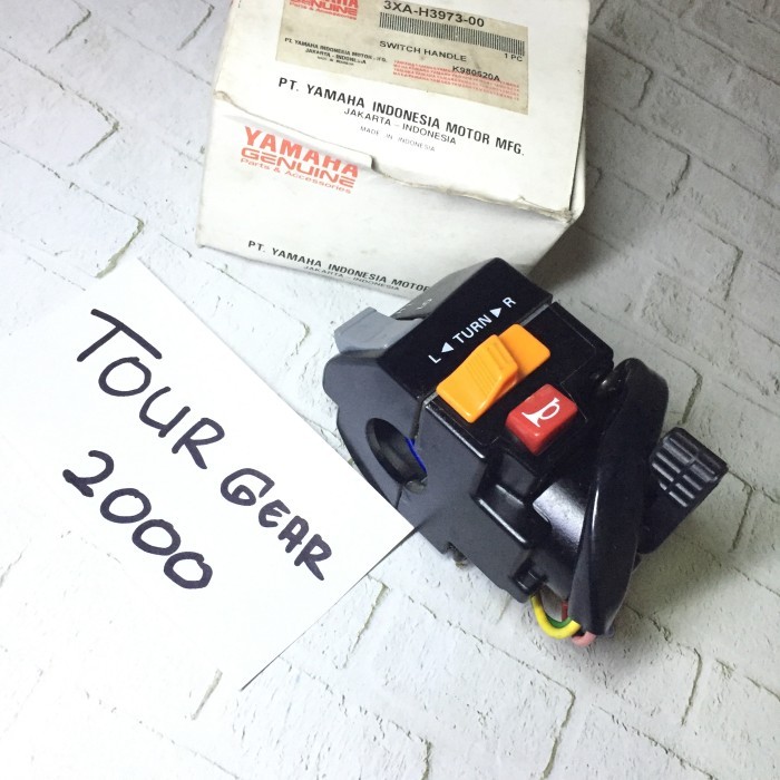 Switch Holder Saklar Kiri Original Yamaha Force1 Vega Alfa 3XA-H3973