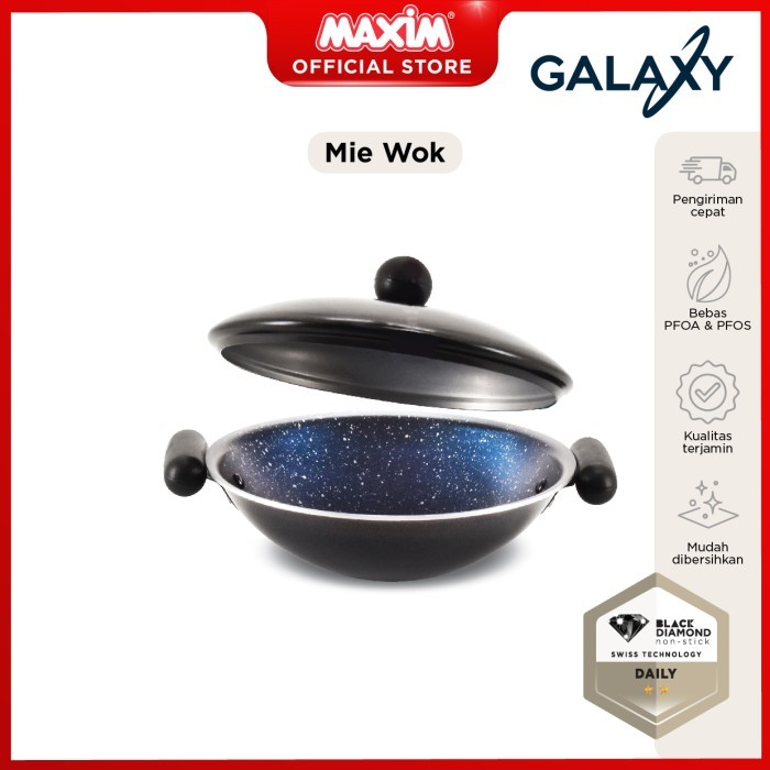 TERLARIS Maxim Galaxy Wajan Teflon Kecil 17cm