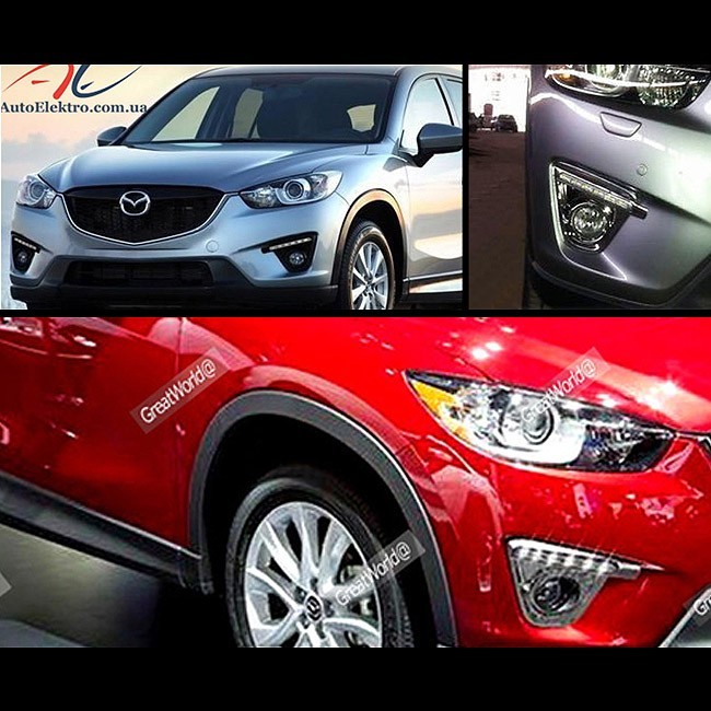 Mazda CX5 DRL White Led