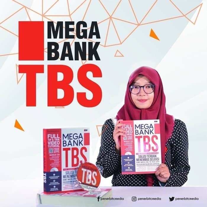 

Terbatas..! Buku Mega Bank Tbs (Tes Bakat Skolastik) Bonus Cd