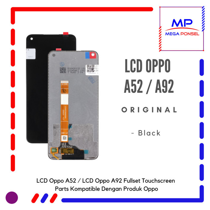 LCD Oppo A52 / LCD Oppo A92 Fullset Touchscreen