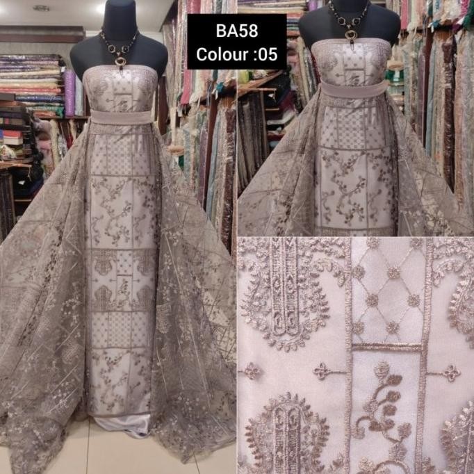 ^%^%^%^%] Kain Tile Brokat Etnik Sapto/Sumba BA58 D#1 Dusty Purple