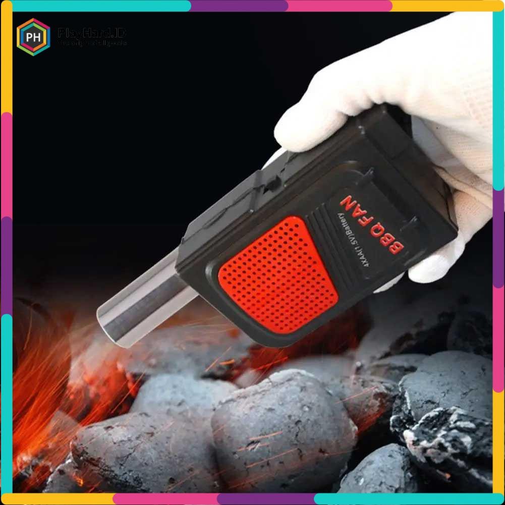 Kipas Angin BBQ Air Blower Electric Hitam
