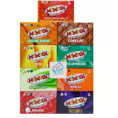 

MOMOGI 1 BOX ISI 10 PCS / 12 GRAM