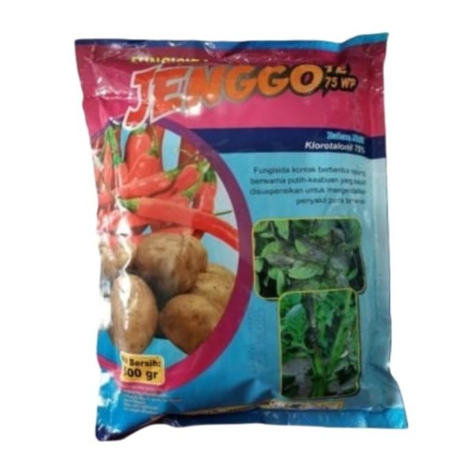Jenggo 75Wp 500Gr Fungisida Jenggo+Te 75Wp 500Gr Insektisida Bahan Aktif Pembasmi Penyakit Tumbuhan