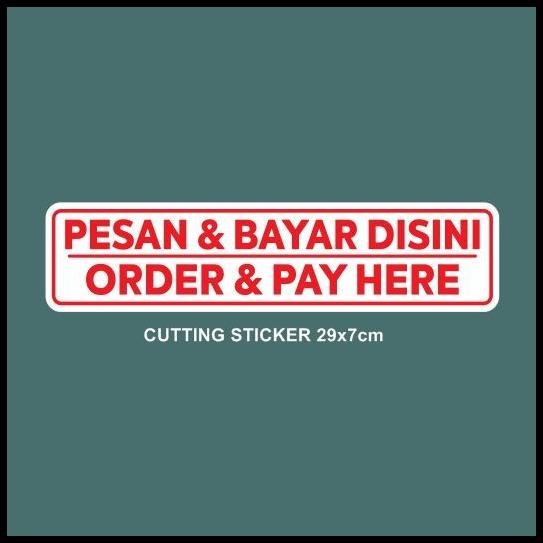 

HOT DEAL CUTTING STICKER PESAN DAN BAYAR DISINI ORDER AND PAY HERE 29CM !!!!!!