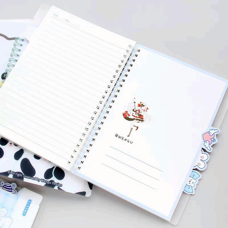 

Buku Catatan Diary Motif Butterfly dan Scenery Ukuran A6