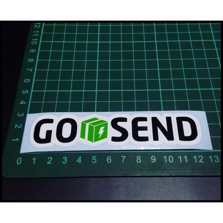 

DISKON CUTTING STICKER LOGO GOSEND 13CM