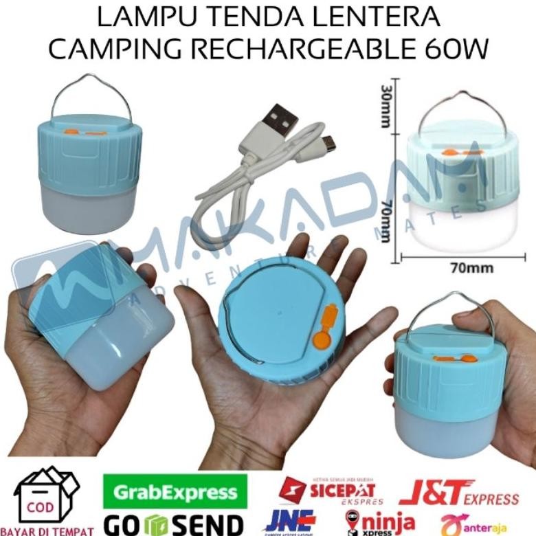 olp lampu tenda lentera camping mancing outdoor rechargeable waterproof
