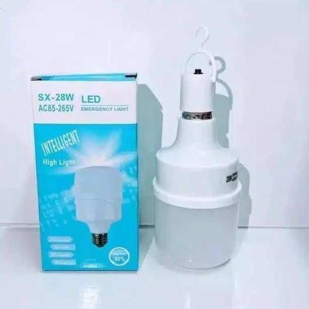 olp Bohlam Lampu 28 Watt Jumbo Tetap Nyala Lama Walau Listrik Mati/Lentera malam / Emergency Lamp