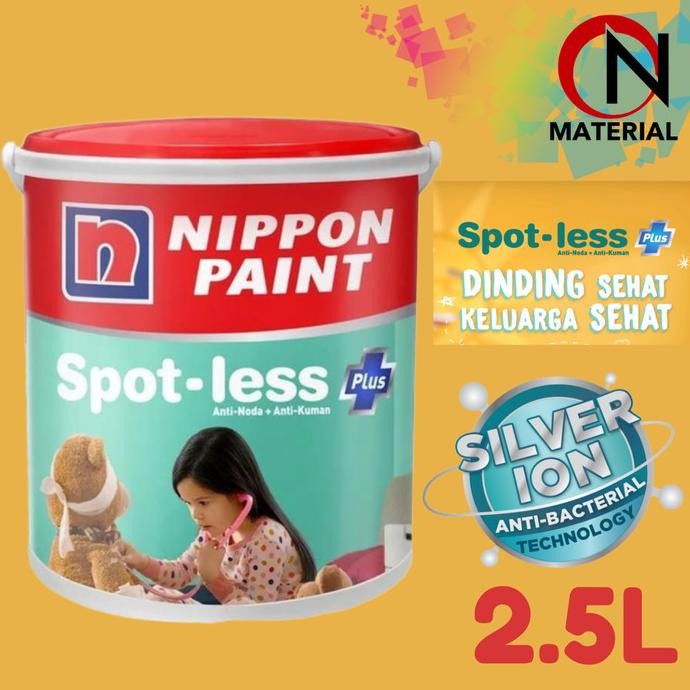 

CAT NIPPON SPOTLESS PLUS 2.5L / BRILLIANT WHITE ORIGINAL