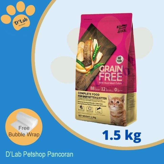 

KITCHEN FLAVOR GRAIN FREE BABY CAT & KITTEN 1.5KG FRESHPACK 1,5 KG ORIGINAL