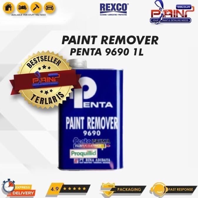 

PENTA PAINT REMOVER 9690 1 KG /SODA API PENGELUPAS CAT ORIGINAL