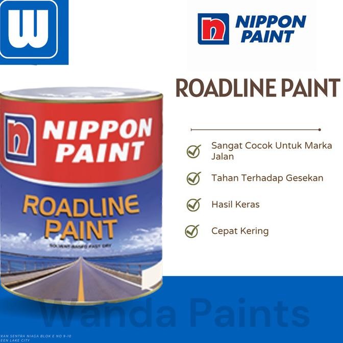 

CAT ROADLINE NIPPON PAINT 1 KG / CAT JALAN 1 KG ORIGINAL