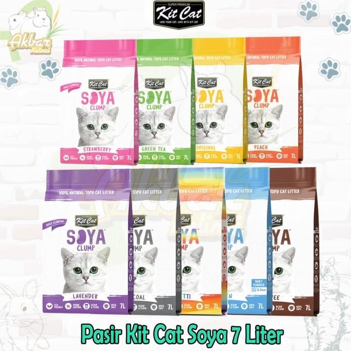 

OJOL - PASIR TOFU/SOYA 7 LITER - KIT CAT SOYA CLUMP 7L ORIGINAL