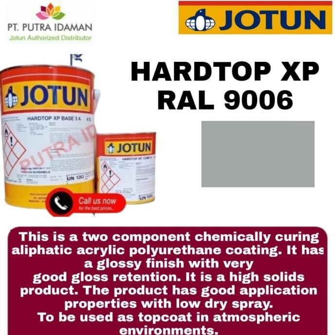 

JOTUN CAT KAPAL / HARDTOP XP ALU RAL9006 5 LITER / CAT JOTUN MARINE ORIGINAL