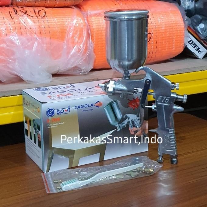 

SAGOLASPOT SPRAY GUN F75G TABUNG ATAS/SPIT DICO/SEMPROTAN CAT ORIGINAL