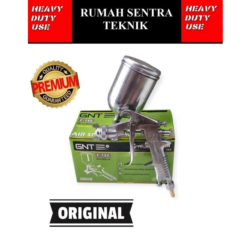 

SPRAY GUN F75 GNT TABUNG ATAS ALAT CAT SPRAYGUN F 75G F75G GNT ORIGINAL