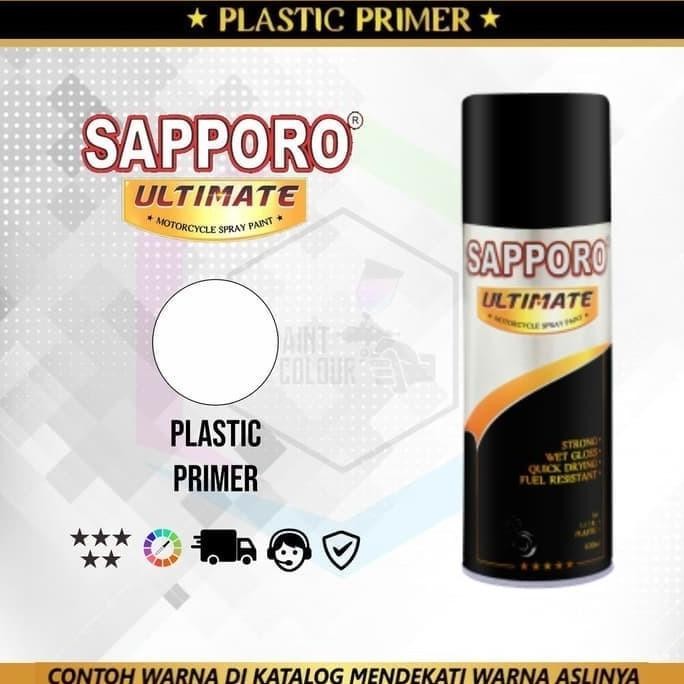 

CAT SEMPROT SAPPORO ULTIMATE PLASTIC PRIMER 400 CC CAT SPRAY SAPPORO ORIGINAL