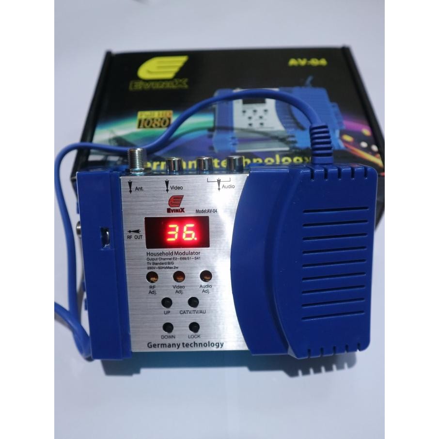 Video Sender UHF Pemancar TV Mini CH21 - CH69