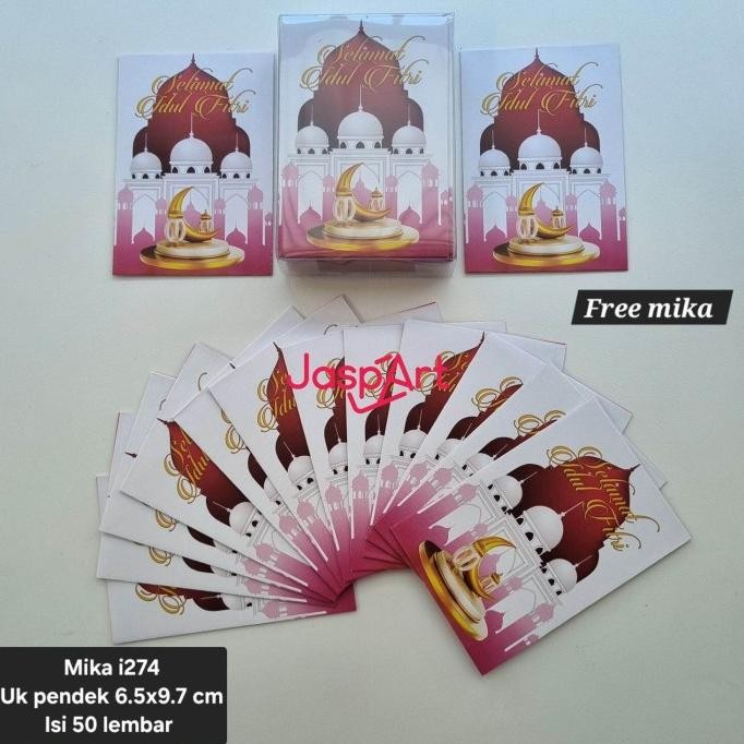 

>>>>>] AMPLOP LEBARAN HARI RAYA IDUL FITRI MIKA ISI 50 LEMBAR - KD274