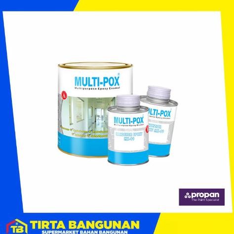 

PROPAN MULTIPOX MX99 CAT EPOXI 2 KOMPONEN KHUSUS LAPISAN BETON,GYPSUM, BESI, GBR, KAYU 1LT ORIGINAL