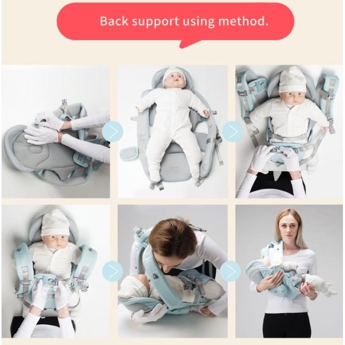 Bebear 10in1 BB-12 Baby Carrier Gendongan Bayi sd 36bln