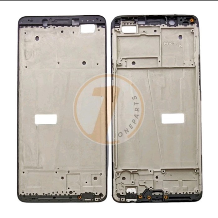 FRAME BEZZEL TULANG TENGAH DUDUKAN LCD OPPO F7 YOUTH ORIGINAL