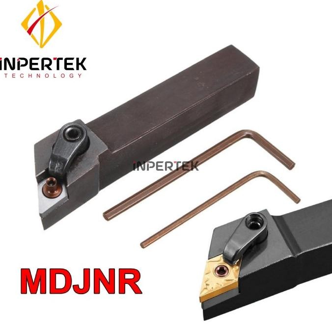 

Berkualitas MDJNR 2525 Holder Bubut Insert DNMG 15 Stang Bubut Gagang Pisau Bubut