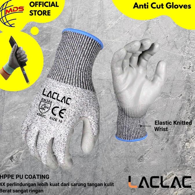 

Berkualitas Safety Gloves Sarung Tangan Anti Pisau Gores Benda Anti Bacok
