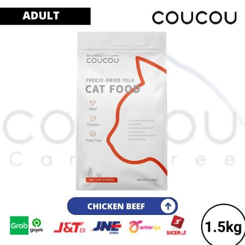 

MAKANAN KUCING COUCOU ALL STAGES KITTEN DRY CAT FOOD 1,5KG ORIGINAL